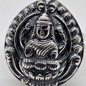 Sterling Silver Goddess Ring size 9